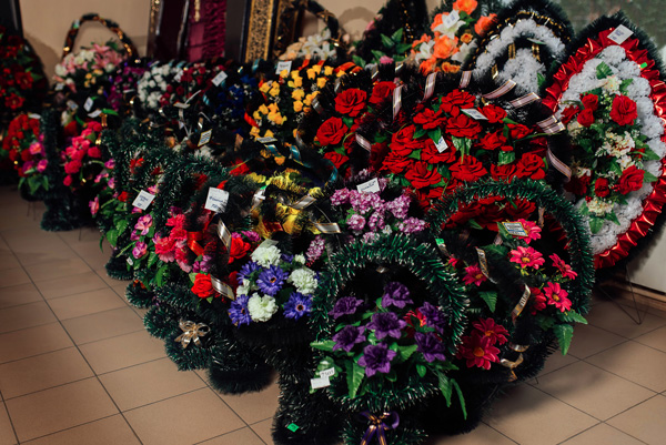 Ритуальные корзины и венки в Дзержинске Нижегородской области